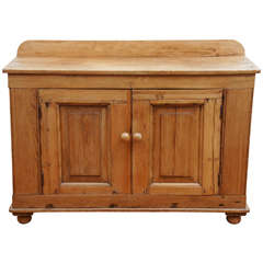 2 Door Pine Sideboard with Back Splash