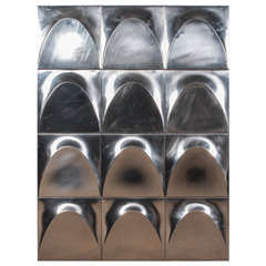 1970s Silver Panel Featured in James Bond Movie