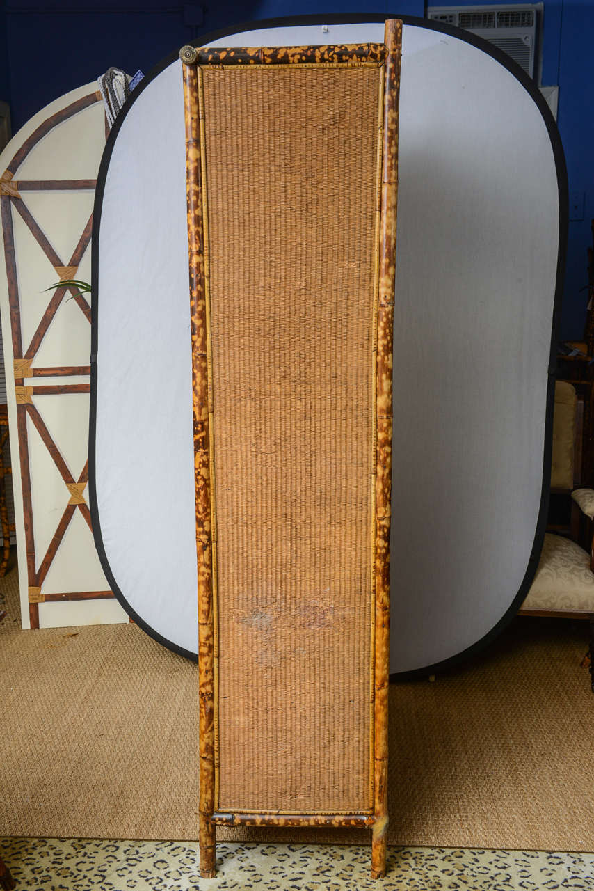 Late 19th Century 19th Century English Bamboo and Rattan Armoire