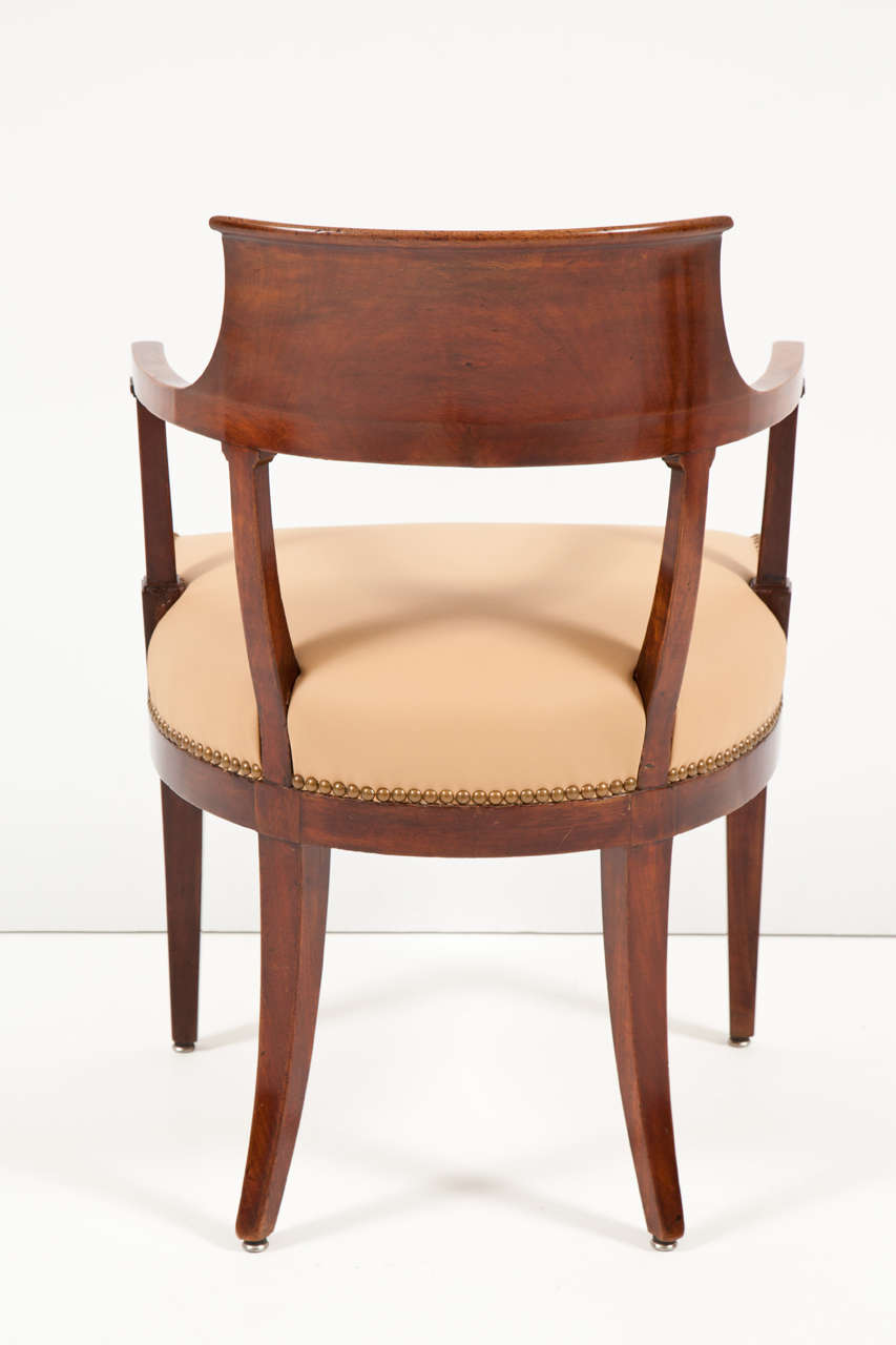 Swedish Neoclassical Open Armchair 5