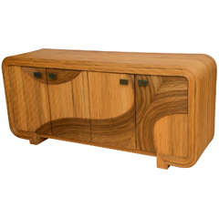 Reed Credenza in the Style of Gabriella Crespi