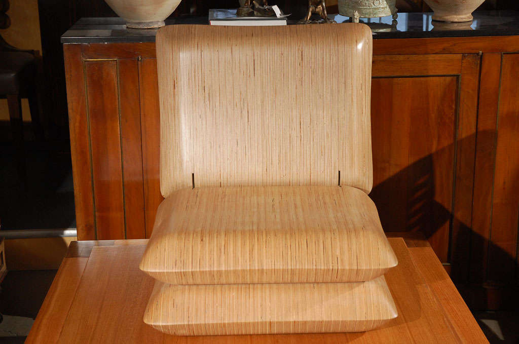 Wood Folding Chair by Mary Brogger