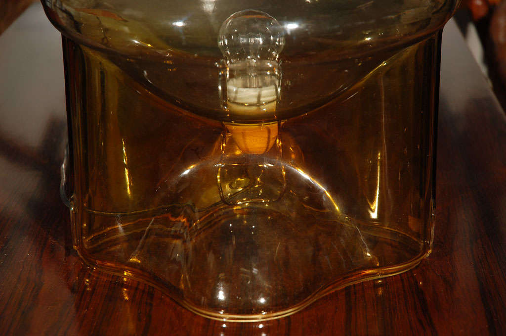 Late 20th Century Medusa Glass Lamp by Umberto Riva