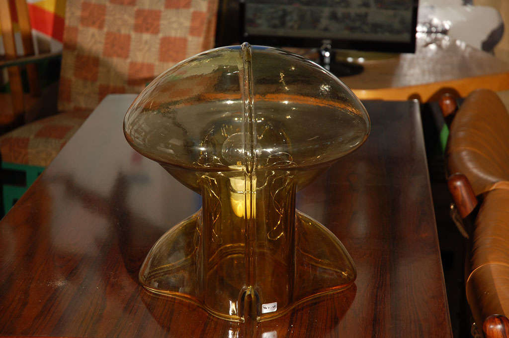 Medusa Glass Lamp by Umberto Riva 2