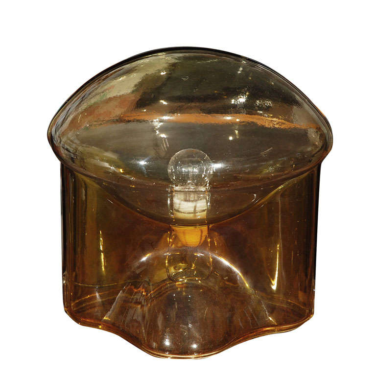 Medusa Glass Lamp by Umberto Riva