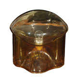 Vintage Medusa Glass Lamp by Umberto Riva