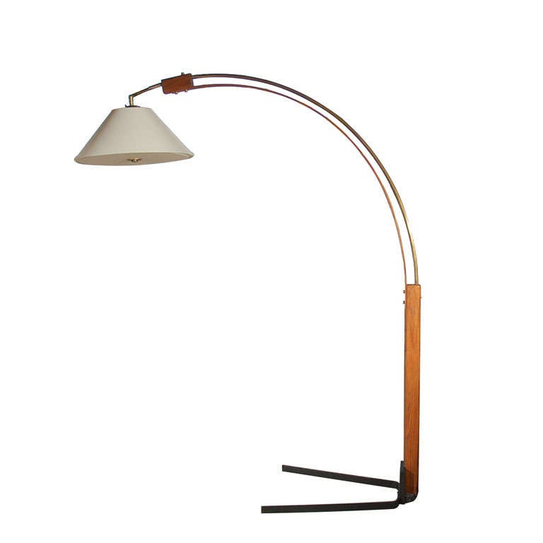 Arc Form Curved Floor Lamp