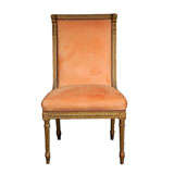 Italian Neoclassical Giltwood Side Chair
