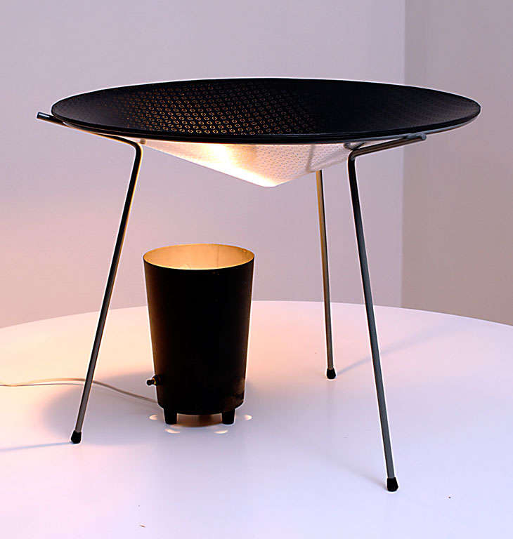 American IMPORTANT RARE Heifetz MoMA Lighting Design 1st Place Lamp