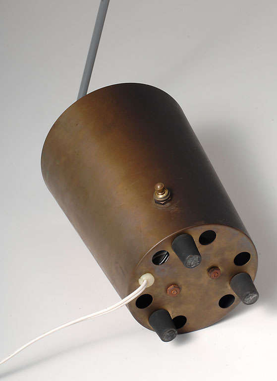 Steel IMPORTANT RARE Heifetz MoMA Lighting Design 1st Place Lamp