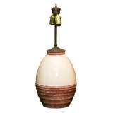 French Crackle Glaze Lamp