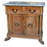 A 19th century Italian Cypress Chest with two drawers