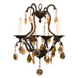 A small Maria Teresa style chandelier