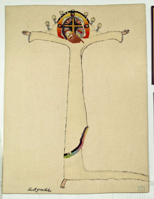 Burt  Groedel   Art  Tapestry by Edward Fields