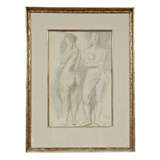 Signed  Pencil  Drawing by Raphael Soyer