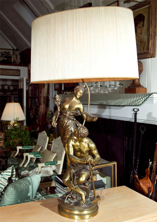 Edouard Pepin Bronze Sculpture
