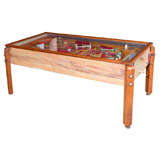Vintage Pin  Ball  Game  As A  Cocktail  Table