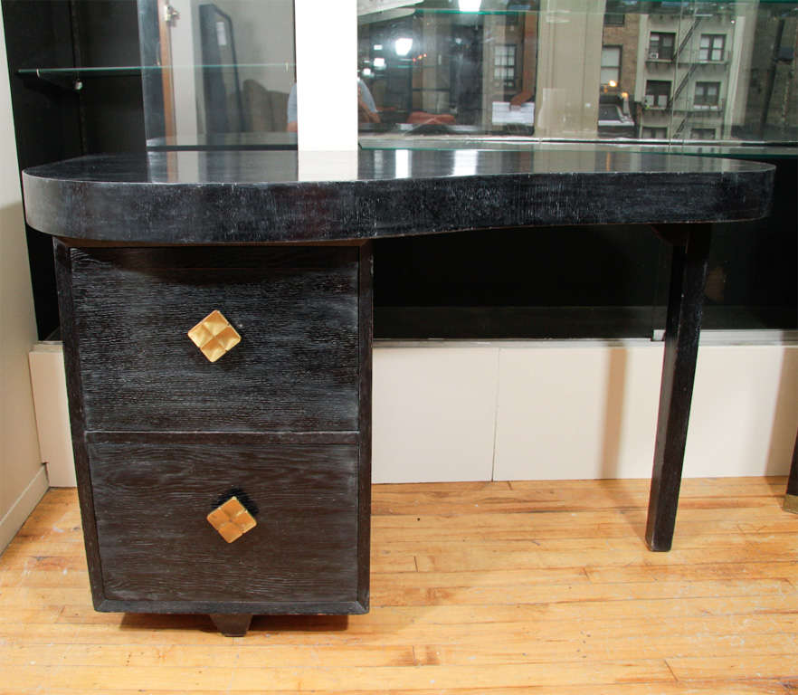 American Midcentury Free-Form Desk Attributed to Gilbert Rohde