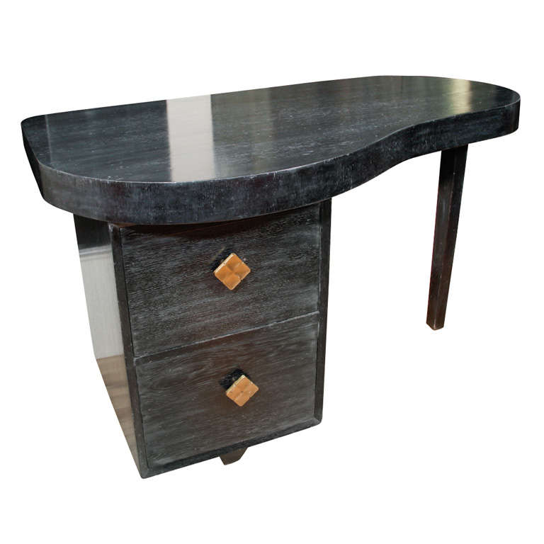 Midcentury Free-Form Desk Attributed to Gilbert Rohde