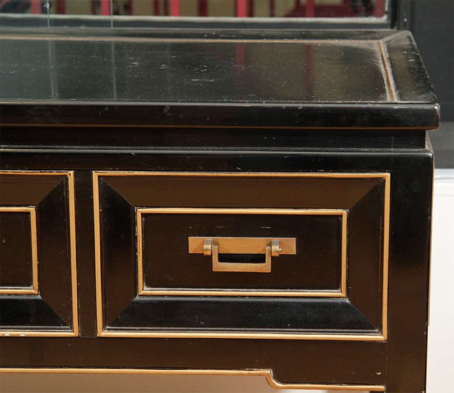 20th Century Asian Inspired Console Table