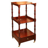Mahogany Etagere