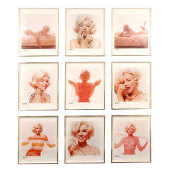 Vintage Set of 10 Marilyn Monroe Photographs by Bert Stern