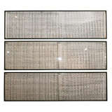 Used Set of Three Graphic Panels
