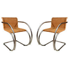 Pair Mies van der Rohe MR Chairs