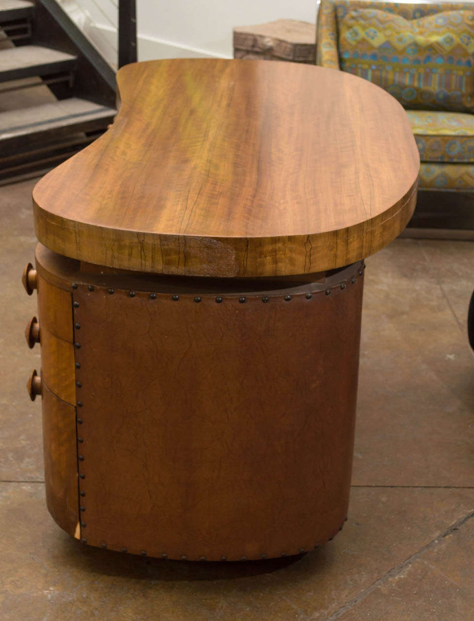 Mid-Century Modern Gilbert Rohde for Herman Miller, Amorphous Desk