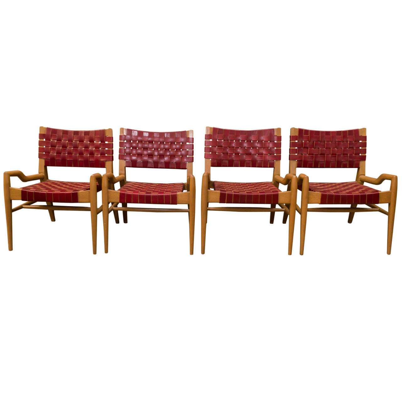 A Set of Four Chairs By John Keal