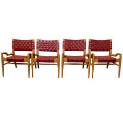 A Set of Four Chairs By John Keal