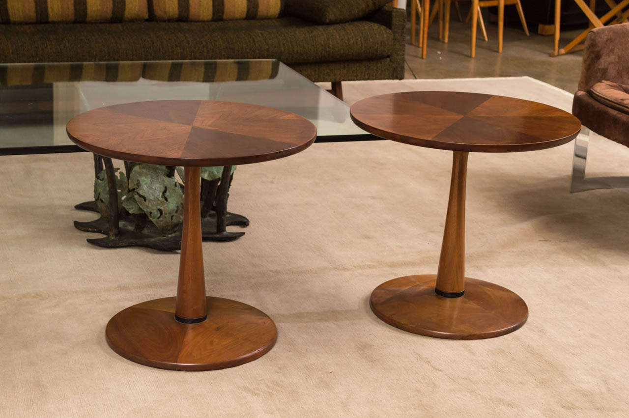 Mid-20th Century A Pair of Occasional Tables from Drexel