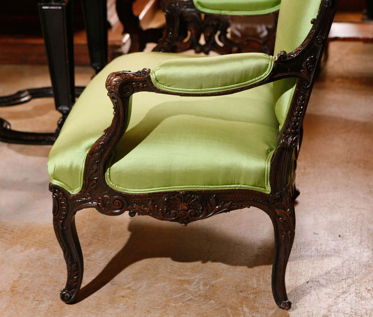 19th c., Renaissance Style, Northern Italian Chairs In Good Condition For Sale In Newport Beach, CA