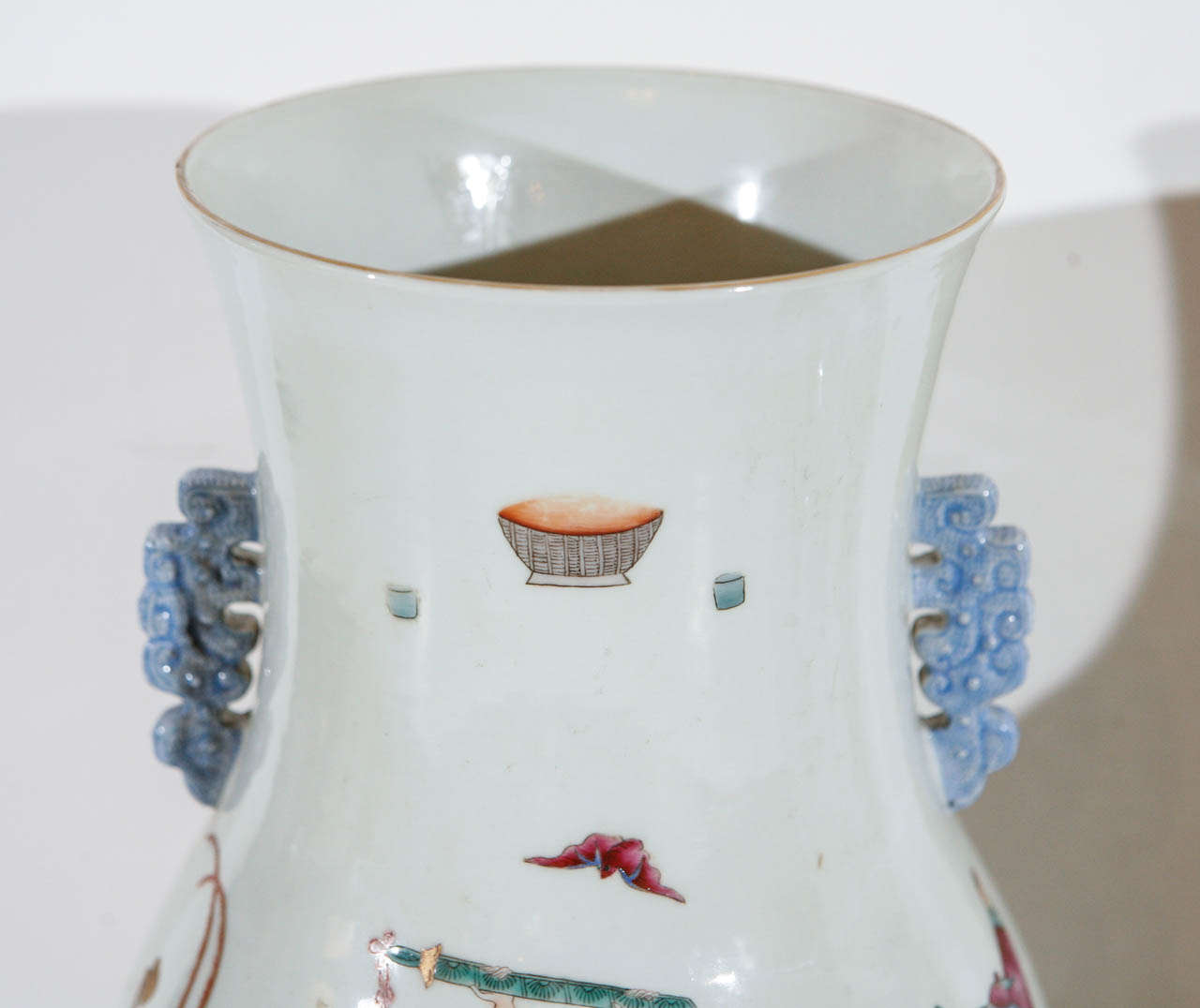 Ceramic Colorful Republic Period Vases
