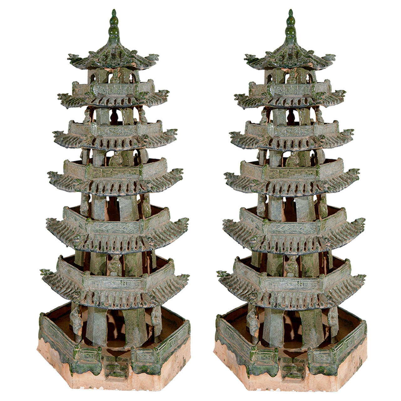 Republic Period Terracotta Pagodas