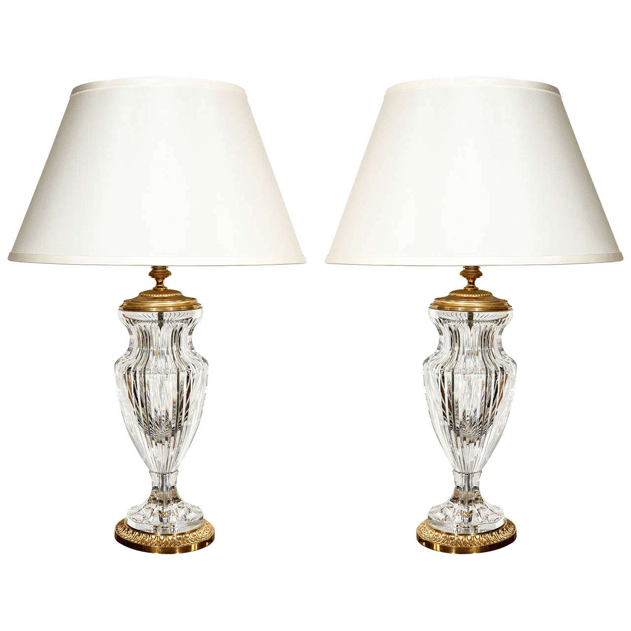 Cut Crystal Table Lamps For Sale at 1stDibs crystal lamps for sale