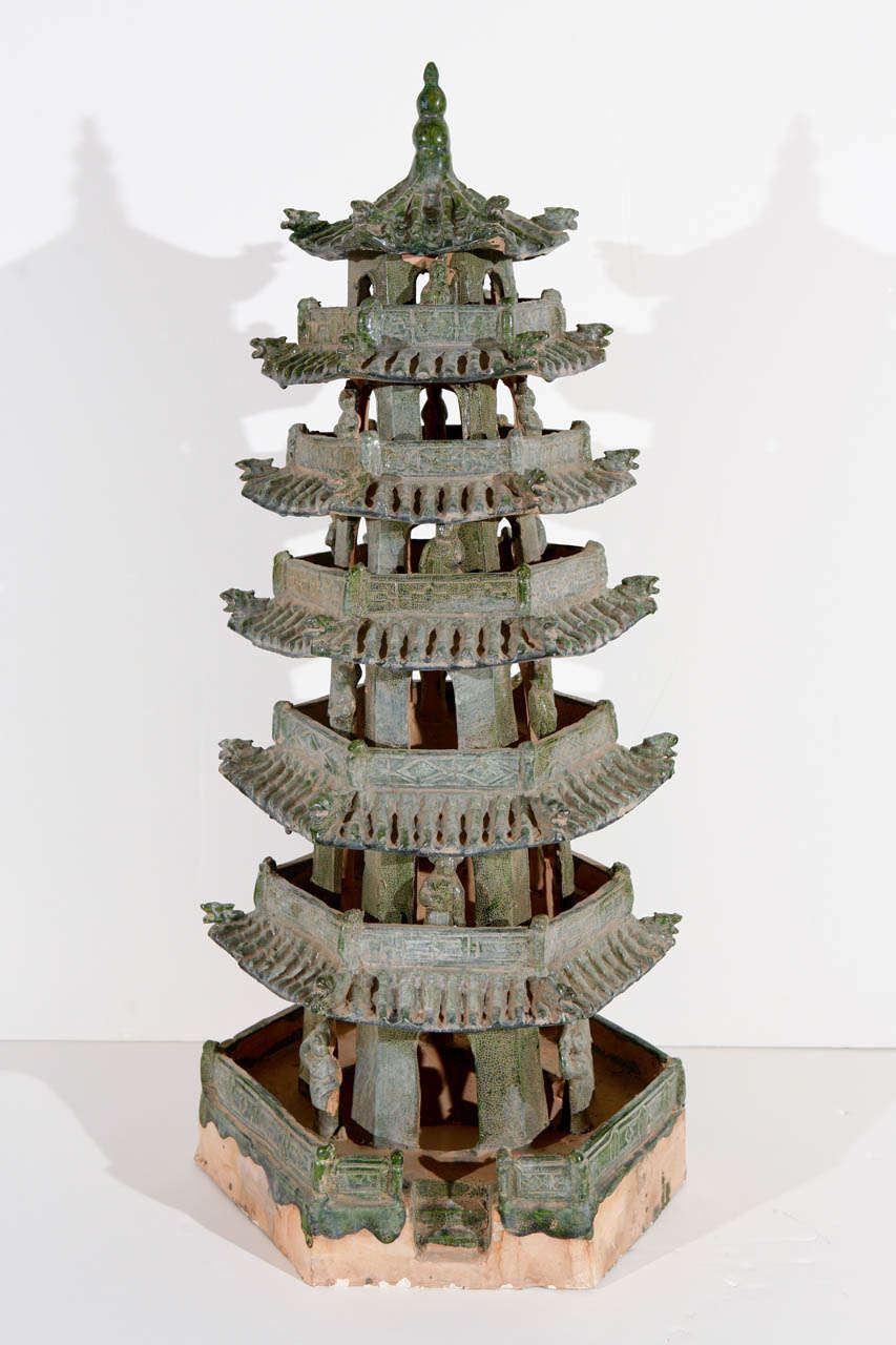 Republic Period Terracotta Pagodas For Sale at 1stDibs pagodas for sale