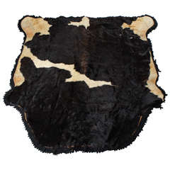A Vintage Cow Hide Rig With Felt Back 1