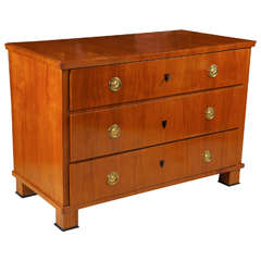 A Fine Late 19th c.  Biedermeier Rival Commode