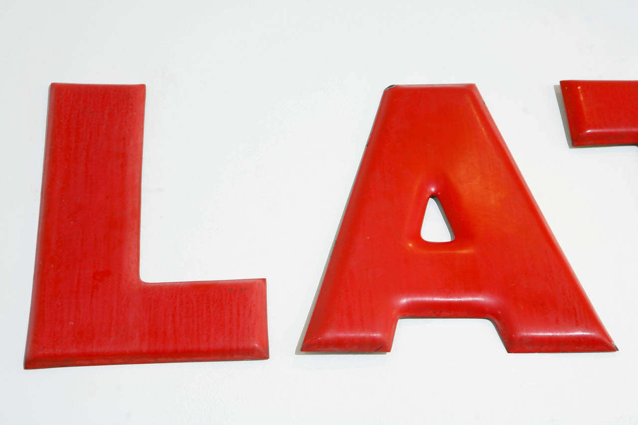 texaco letters for sale