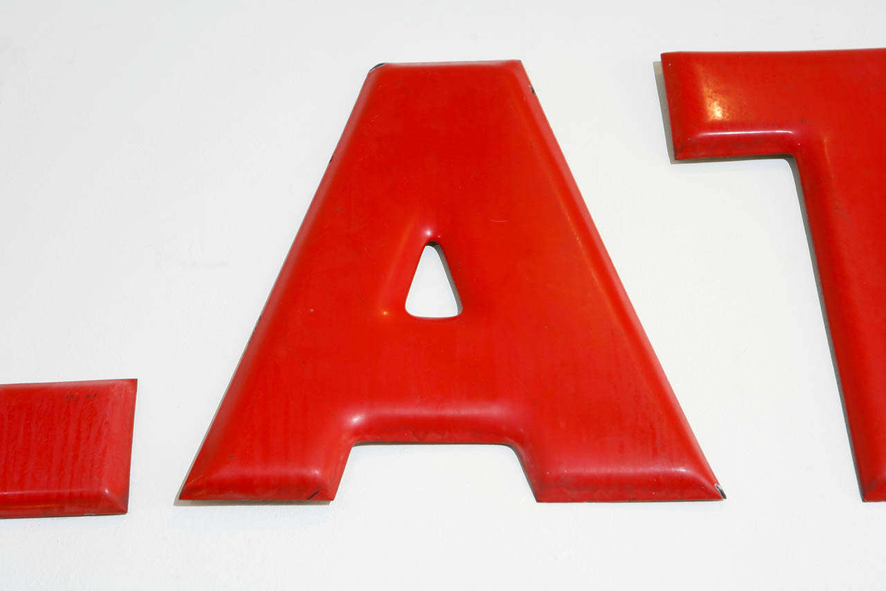 gas lettering
