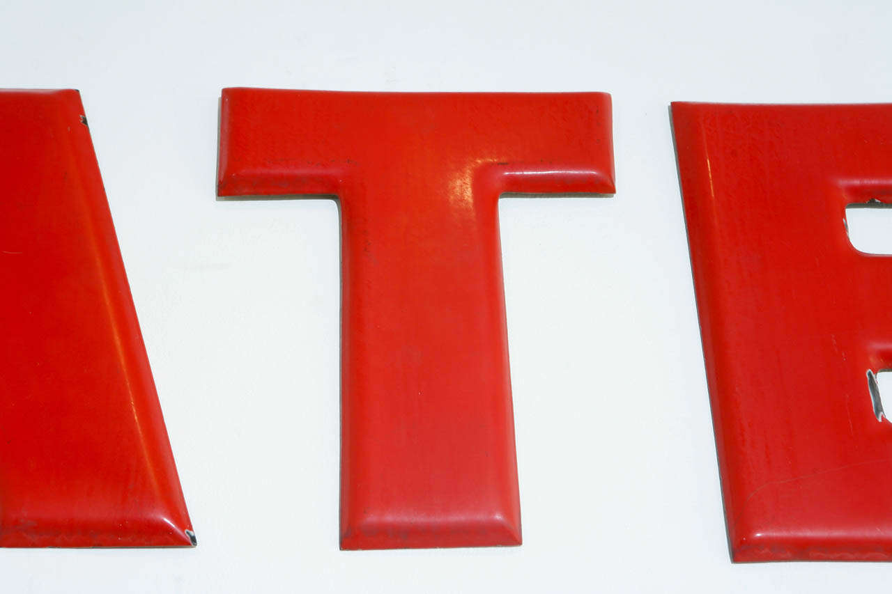 Vintage Texaco Gas Station Letters :: LATER In Good Condition In Santa Monica, CA
