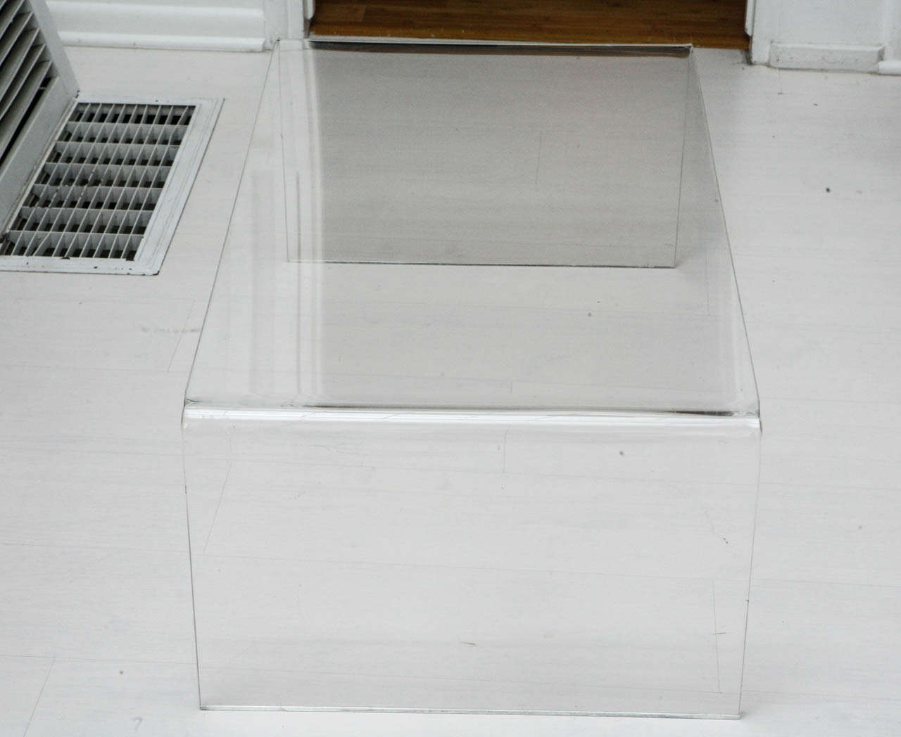 Vintage Lucite Waterfall Coffee Table 2