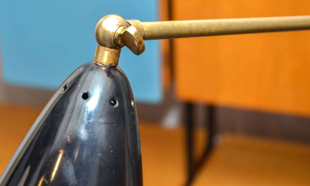 1950's Three Arms Floor Lamp For Sale 1