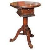 Rustic French 19th Century French Walnut and Chestnut Table Antique Rustic French 19th Century French Walnut and Chestnut Table