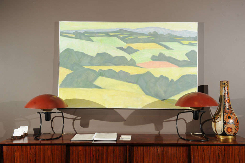 Jean Bouvier - Paysage dans le Maine (Landscape in Maine)