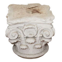 Marble Column Capital