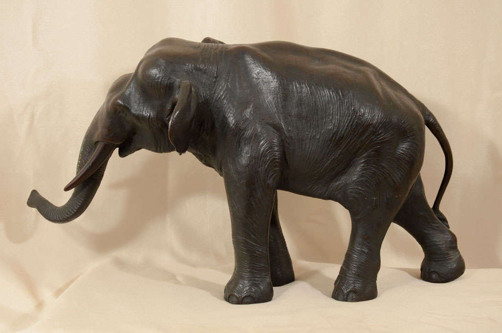 bronze elephant sculptures