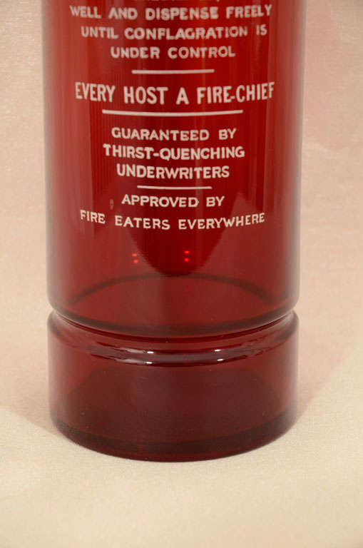 Red Thirst Extinguisher Cocktail Shaker 4