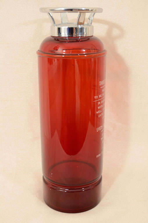 Red Thirst Extinguisher Cocktail Shaker 1